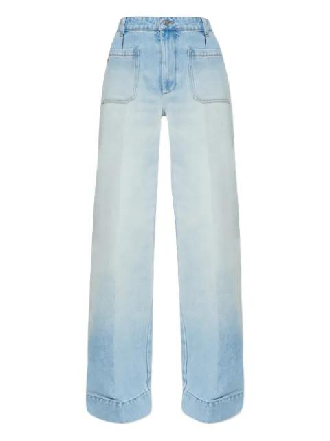 patch-pocket jeans by VICTORIA BECKHAM