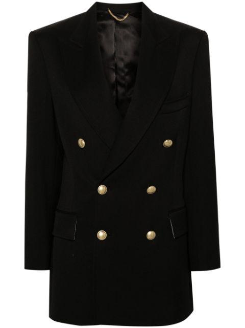 peak-lapels double-breasted blazer by VICTORIA BECKHAM