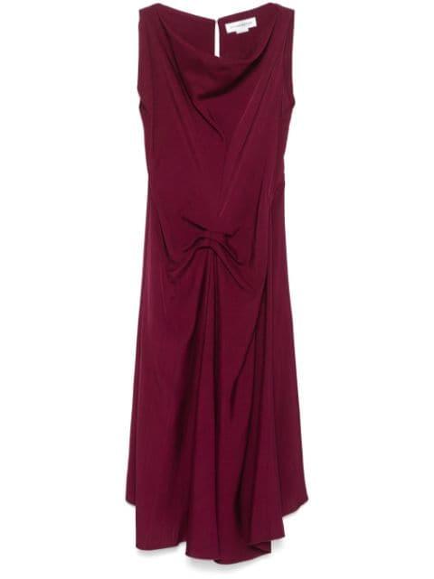 pleated midi dress by VICTORIA BECKHAM