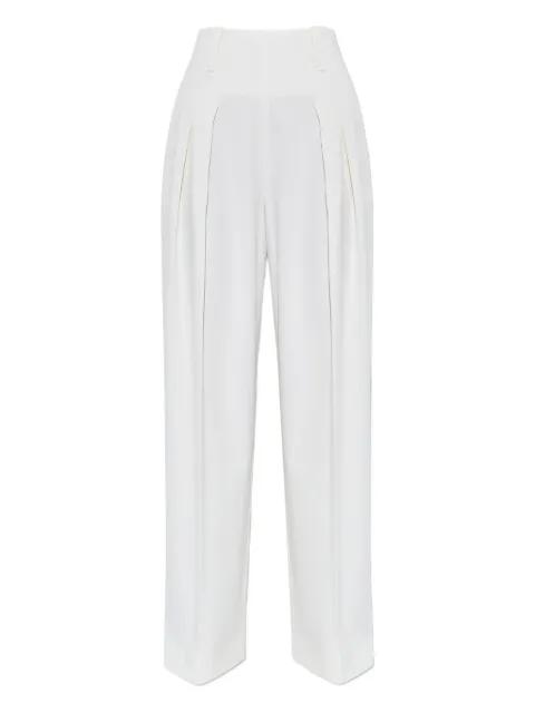 pleated wide-leg trousers by VICTORIA BECKHAM