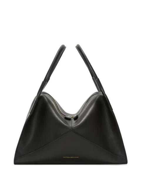 plié leather tote bag by VICTORIA BECKHAM
