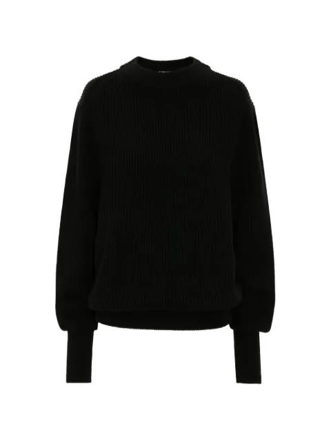 relaxed-fit ribbed-knit sweater by VICTORIA BECKHAM