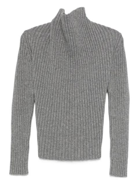 ribbed roll neck sweater by VICTORIA BECKHAM