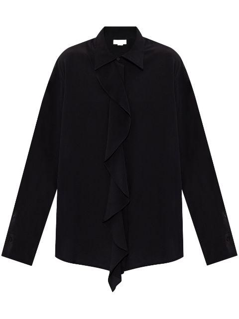 ruffled silk blouse by VICTORIA BECKHAM