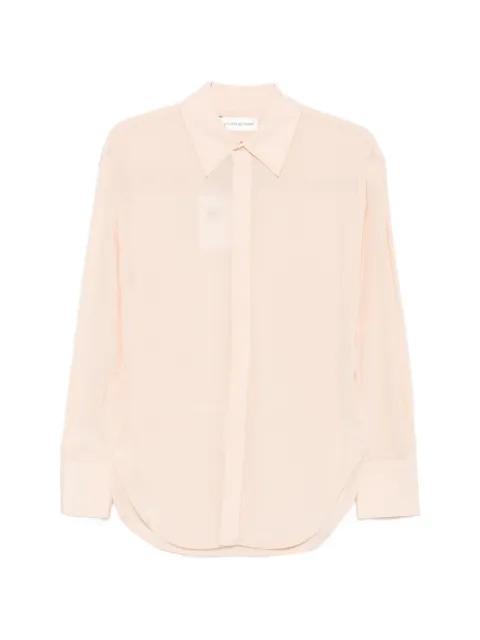 sheer long-sleeve shirt by VICTORIA BECKHAM