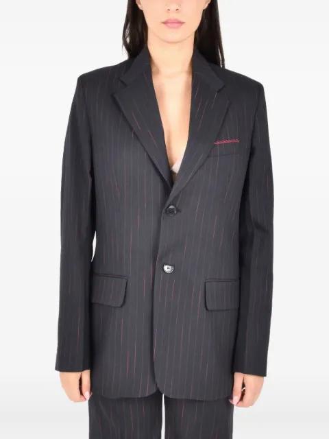 single-breasted pinstripe blazer by VICTORIA BECKHAM