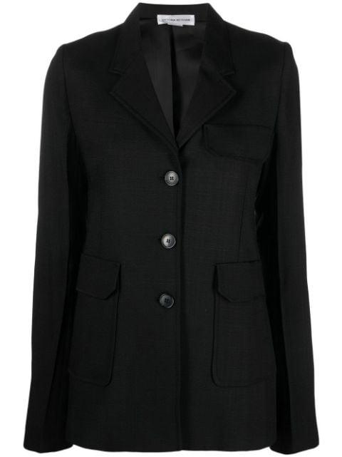 single-breasted tailored blazer by VICTORIA BECKHAM