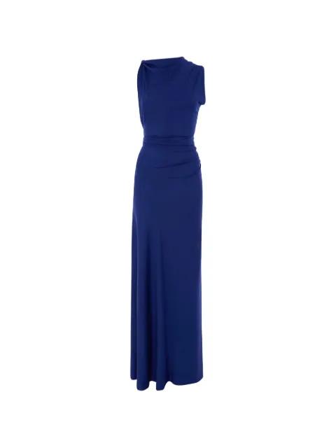 sleeveless draped maxi dress by VICTORIA BECKHAM