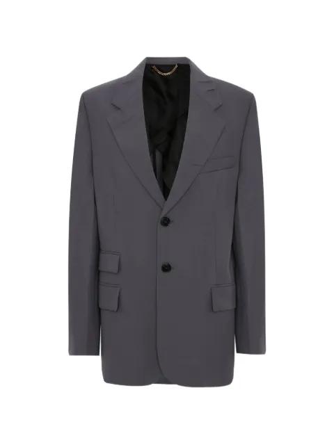 step collar tailored  blazer by VICTORIA BECKHAM