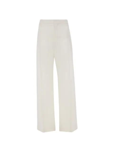straight-leg folded trousers by VICTORIA BECKHAM