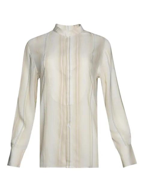 stripe long-sleeve shirt by VICTORIA BECKHAM