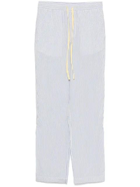 striped pajama-style trousers by VICTORIA BECKHAM