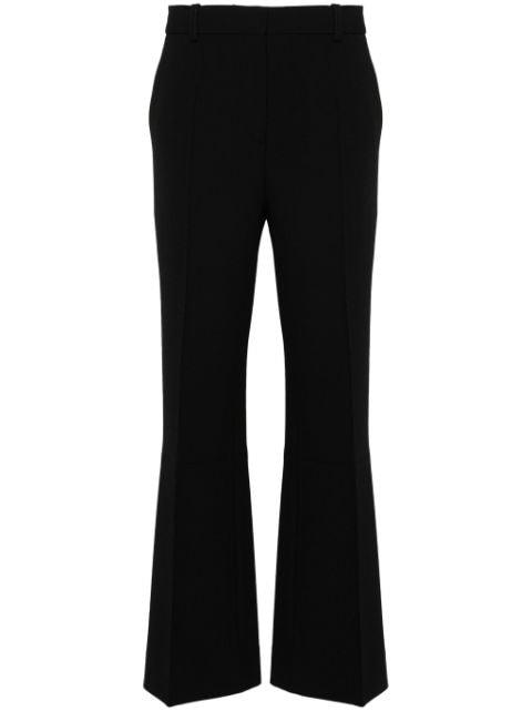 tailored cotton-blend flared trousers by VICTORIA BECKHAM