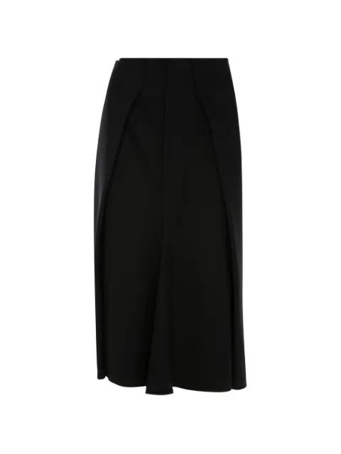 tailored pleated midi skirt by VICTORIA BECKHAM