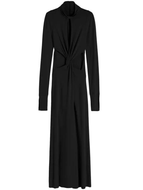 twist-front maxi dress by VICTORIA BECKHAM