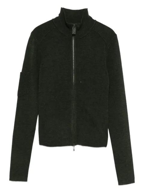 zip-front patch-pocket cardigan by VICTORIA BECKHAM