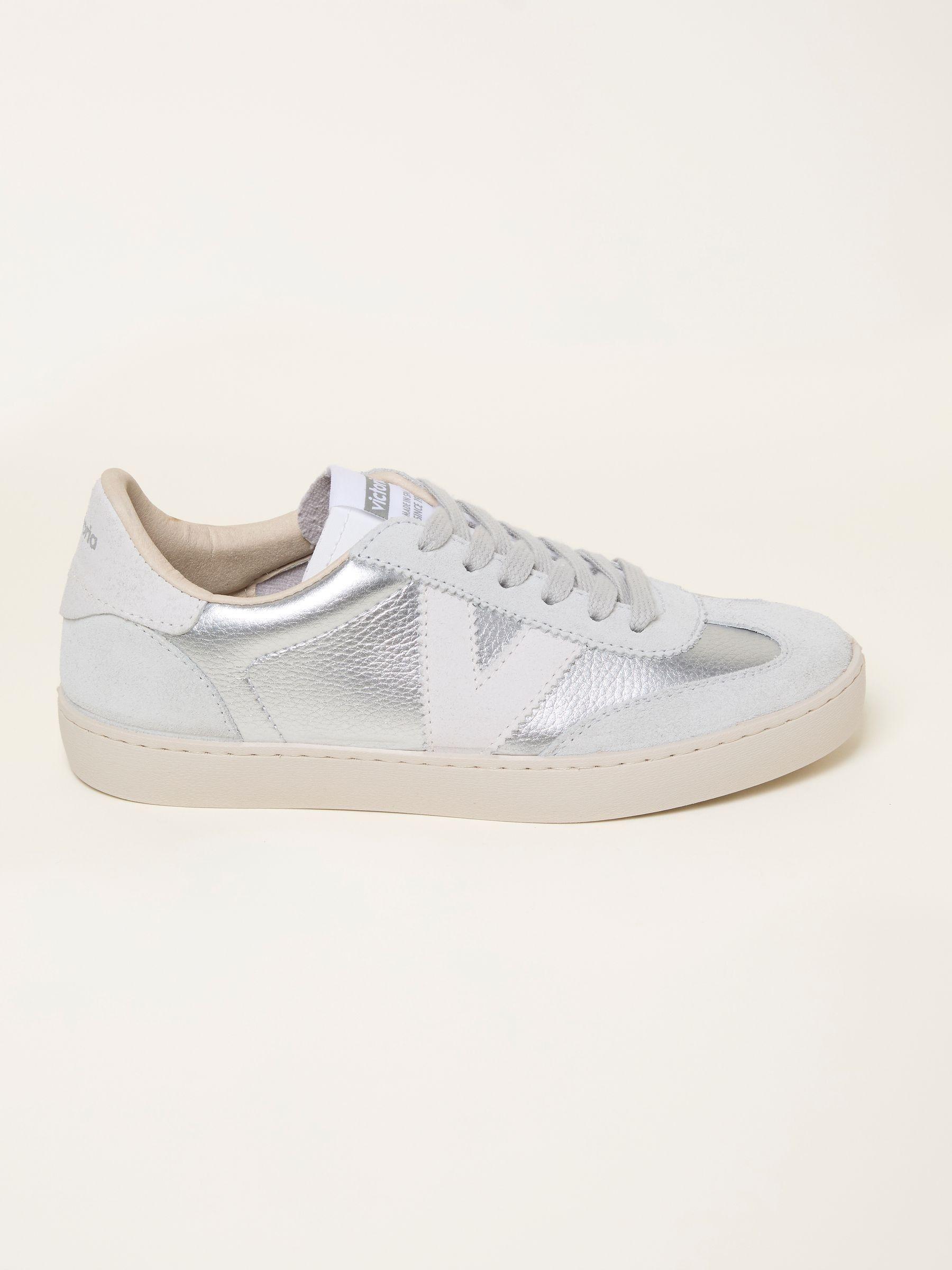 Silver Victoria Berlin Trainers by VICTORIA