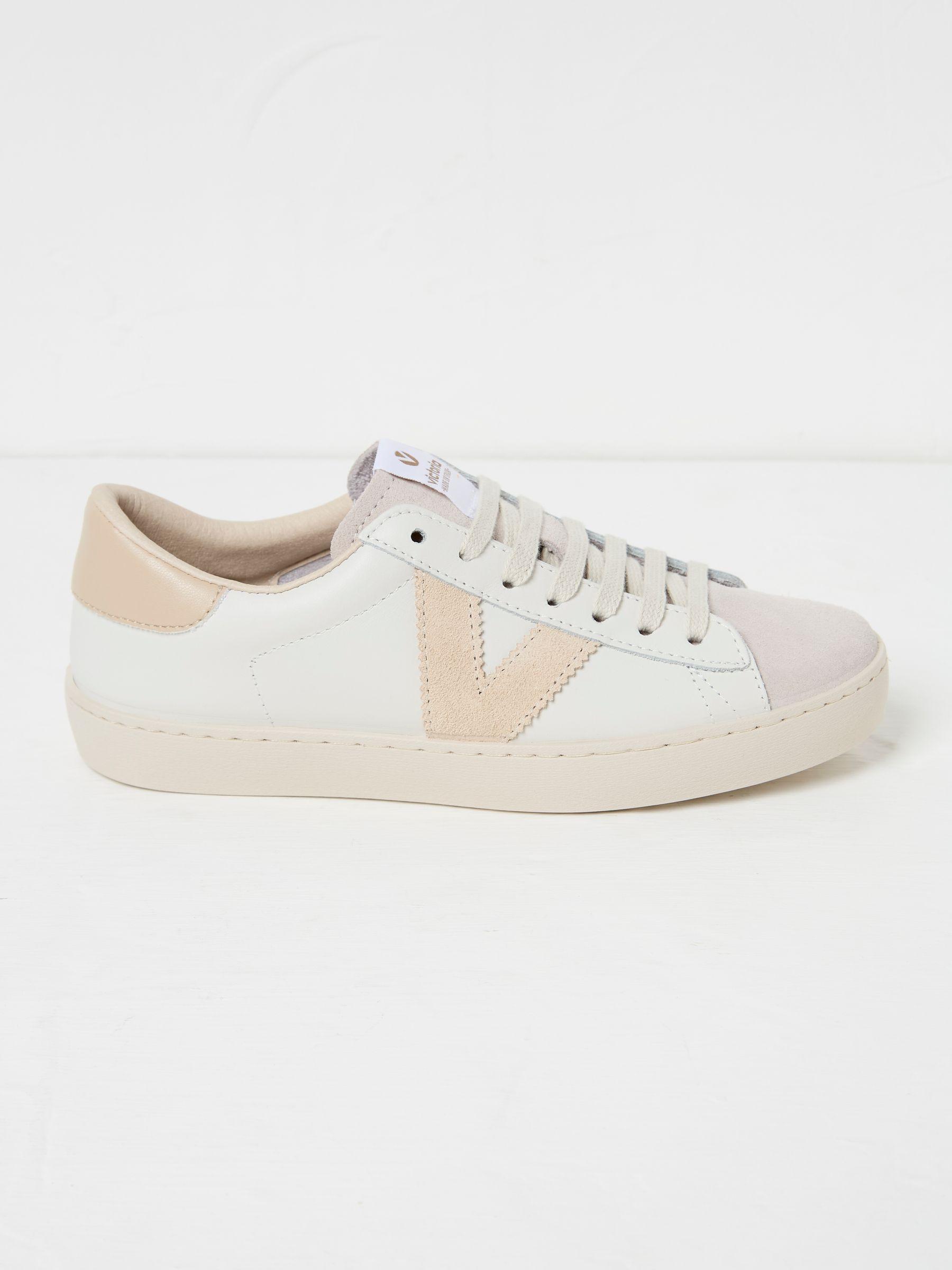 Victoria Berlin White & Pink Trainers by VICTORIA