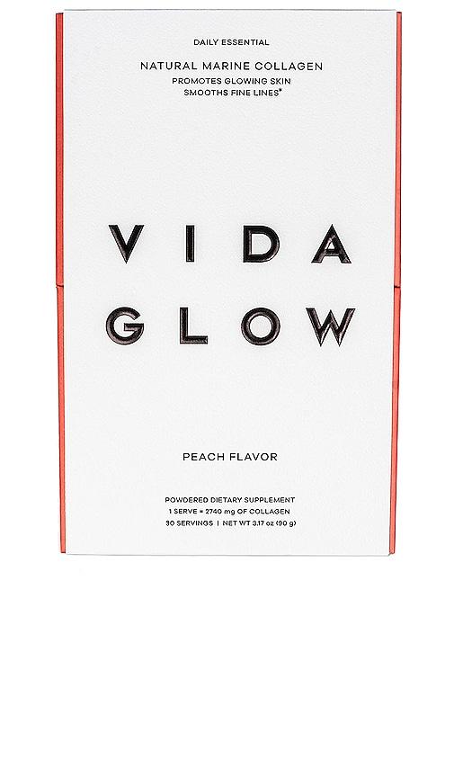 Vida Glow Natural Marine Collagen Sachets Peach in Beauty by VIDA GLOW
