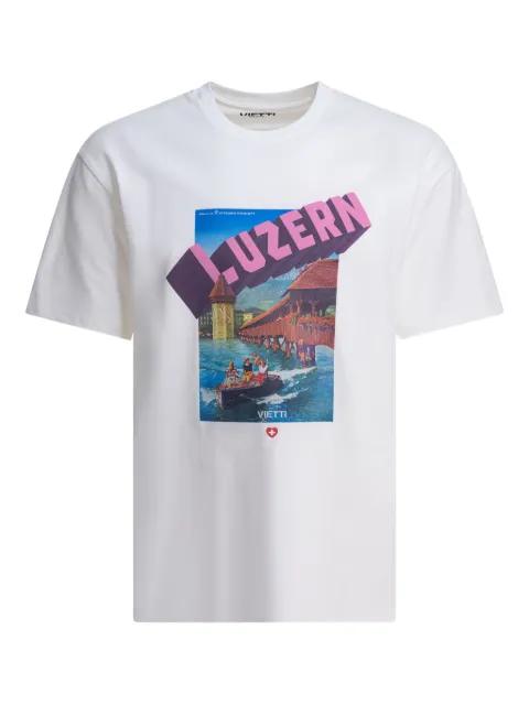 Luzern graphic-print T-shirt by VIETTI MERCHANDISE