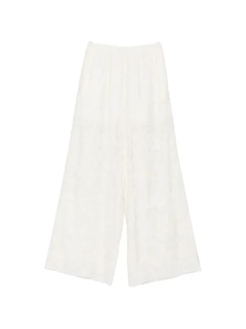 Eos lace trousers by VIKTORIA CHAN