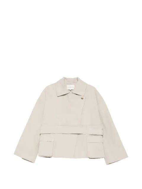 Eos pocket belted jacket by VIKTORIA CHAN
