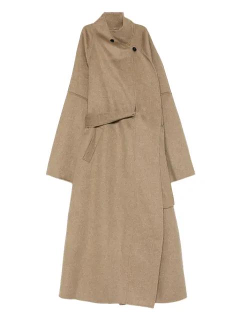 Juliet button coat by VIKTORIA CHAN