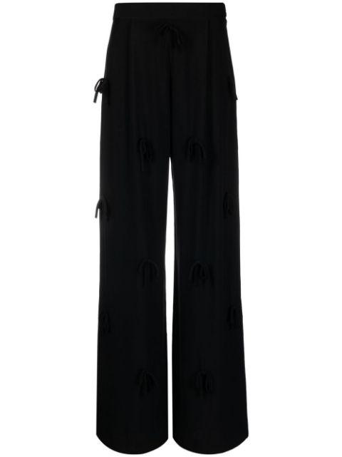 Bed Of Bows wide trousers by VIKTOR&ROLF
