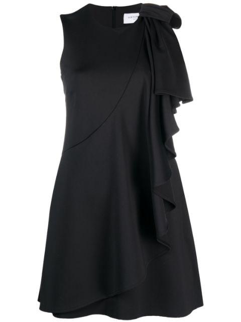 Bow Volant mini dress by VIKTOR&ROLF