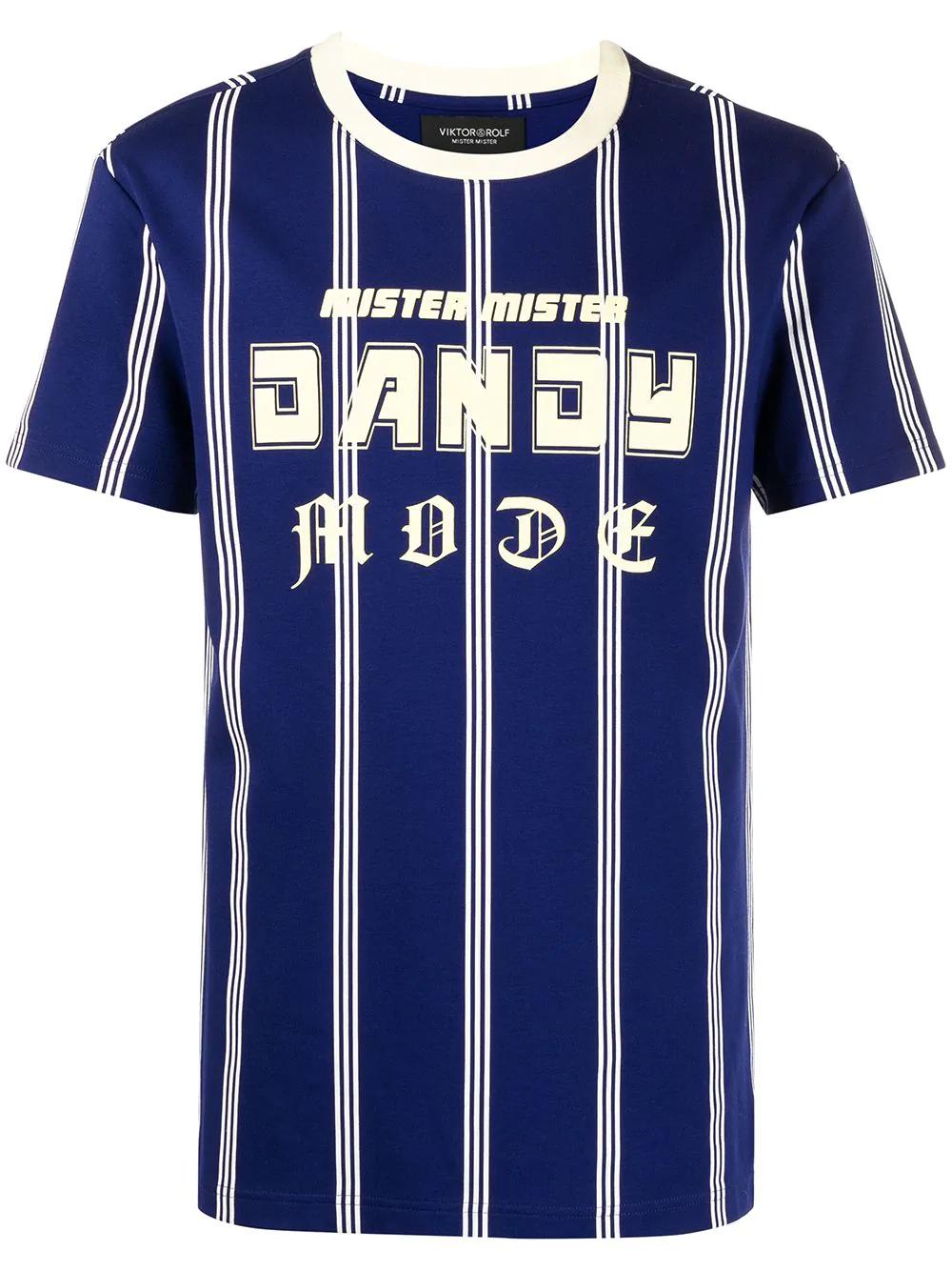 Dandy Mode striped t-shirt by VIKTOR&ROLF