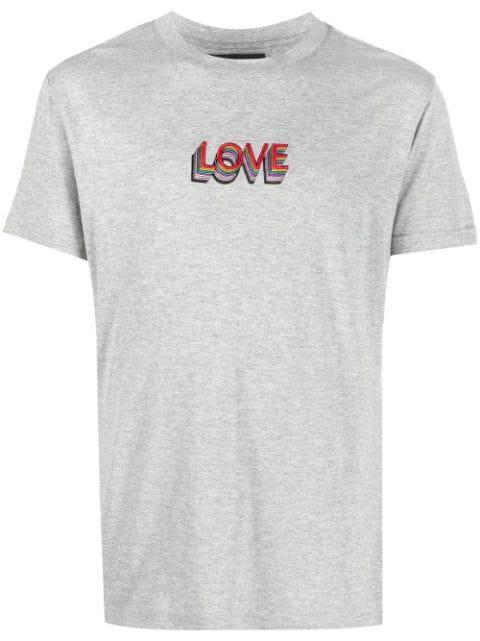 Love-print cotton-blend T-shirt by VIKTOR&ROLF