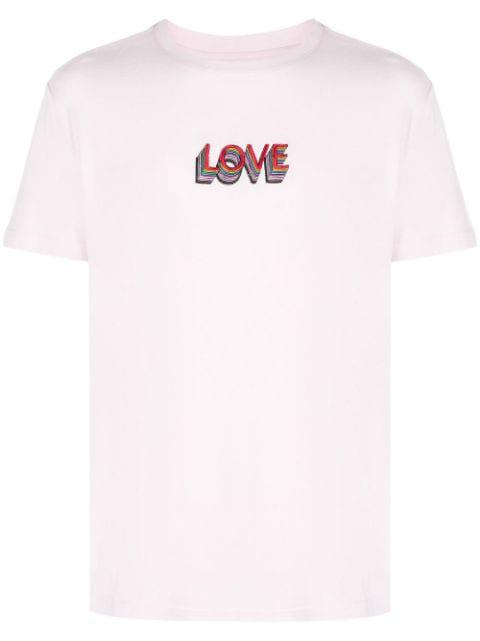 Love-print cotton-blend T-shirt by VIKTOR&ROLF