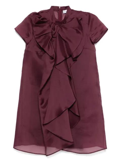 bow-detail mini dress by VIKTOR&ROLF