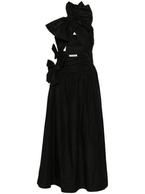 bow-detail wrap maxi dress by VIKTOR&ROLF