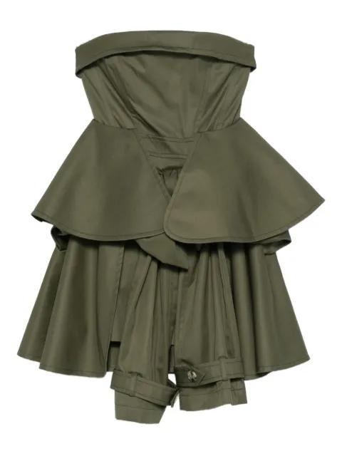 bow drape mini dress by VIKTOR&ROLF