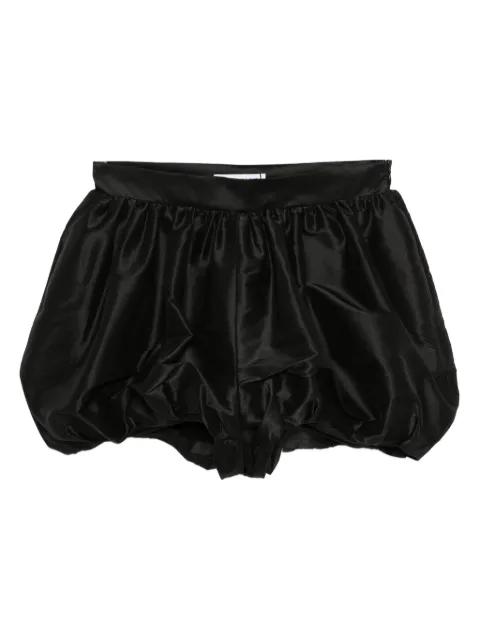 bubble-hem satin shorts by VIKTOR&ROLF