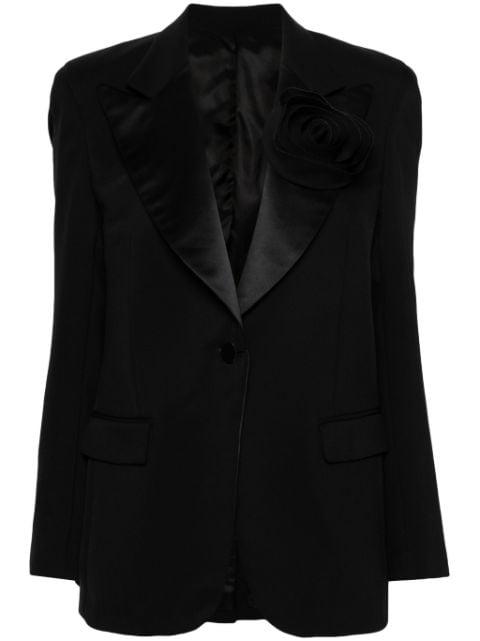 crepe single-breasted blazer by VIKTOR&ROLF