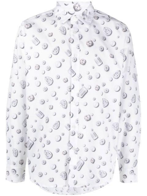 graphic-print button-up shirt by VIKTOR&ROLF