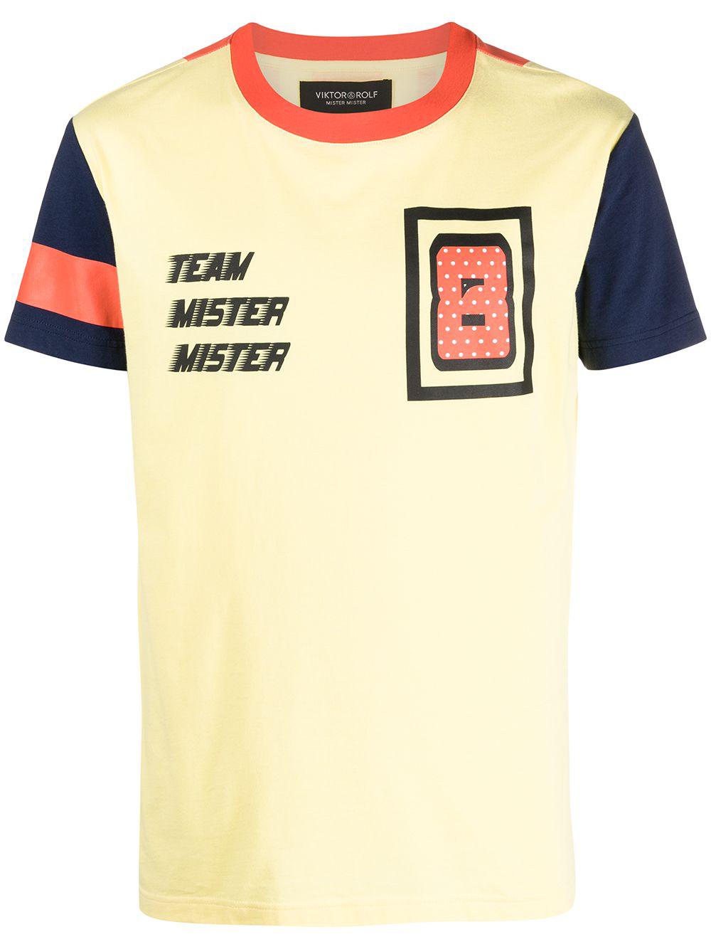graphic-print cotton T-shirt by VIKTOR&ROLF