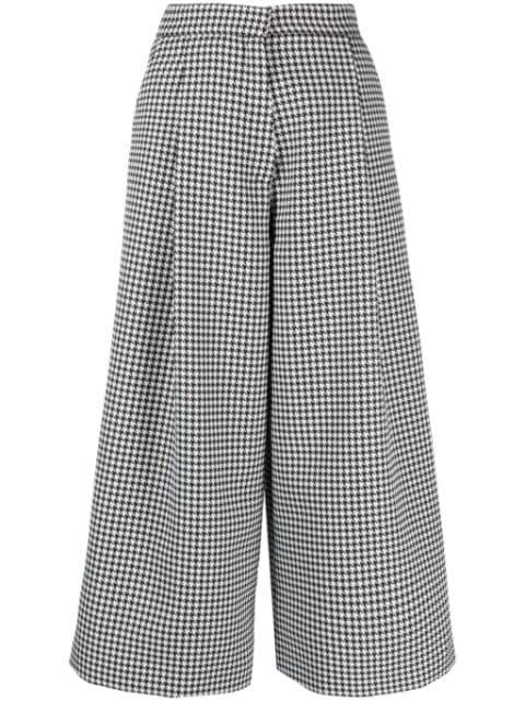 houndstooth-pattern trousers by VIKTOR&ROLF