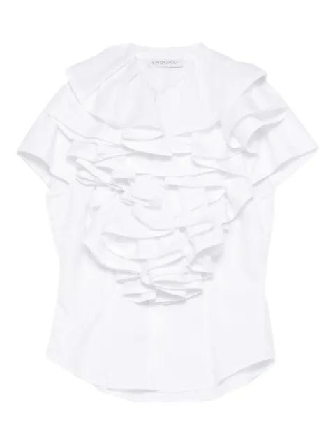 jabot shirt by VIKTOR&ROLF