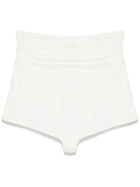 layered-effect mini shorts by VIKTOR&ROLF