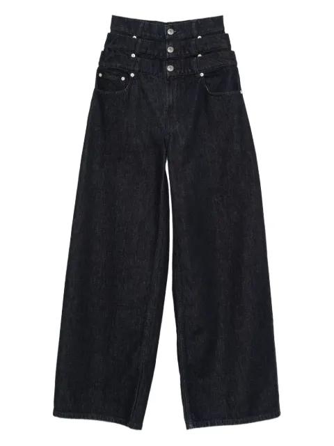 layered triple jeans by VIKTOR&ROLF