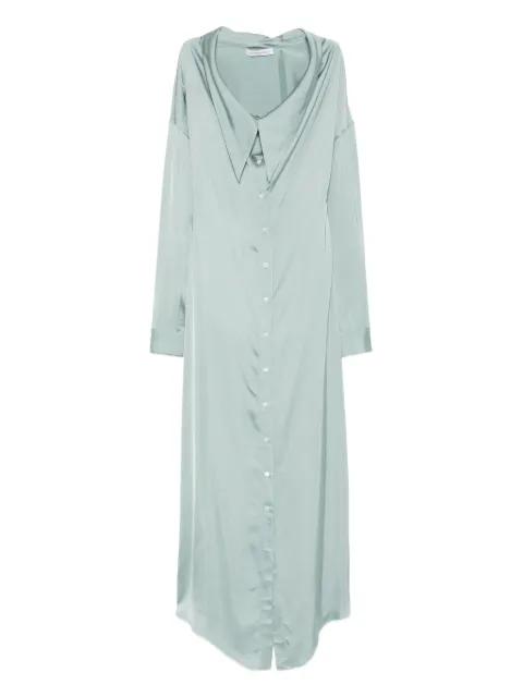 long-sleeve maxi dress by VIKTOR&ROLF