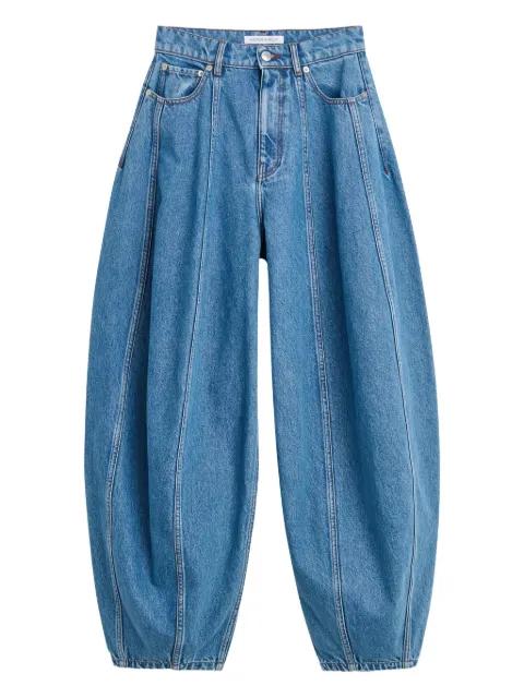 panelled balloon-shaped jeans by VIKTOR&ROLF