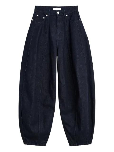 panelled balloon-shaped jeans by VIKTOR&ROLF