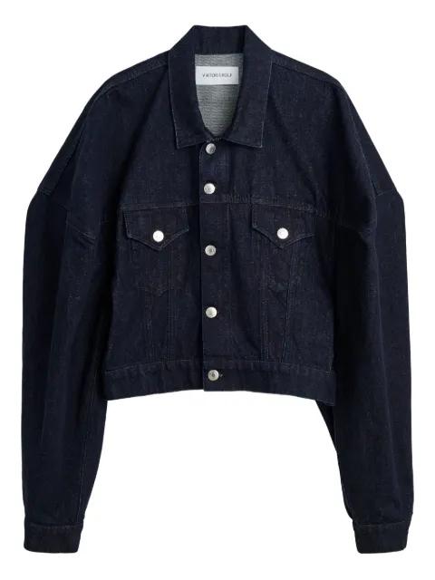patch-pockets denim jacket by VIKTOR&ROLF