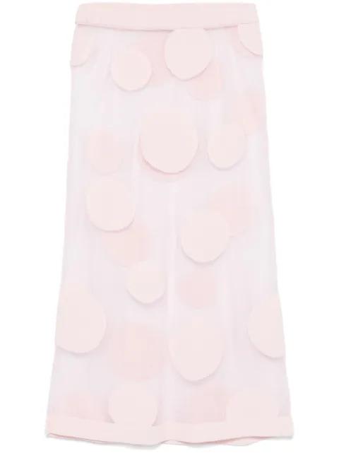 polka-dot midi skirt by VIKTOR&ROLF