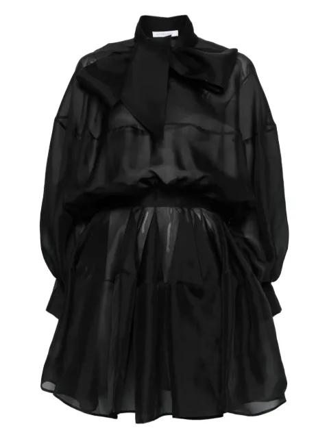 pussy-bow mini dress by VIKTOR&ROLF