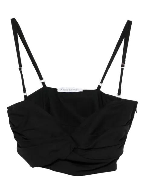ruched bralette by VIKTOR&ROLF